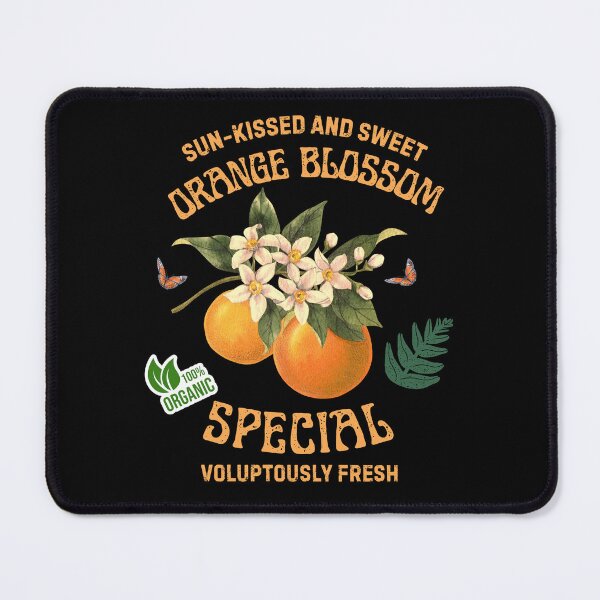 Item preview, Sun-Kissed Orange Blossom Special – Organic Citrus Floral T-Shirt designed and sold by bazstees54.