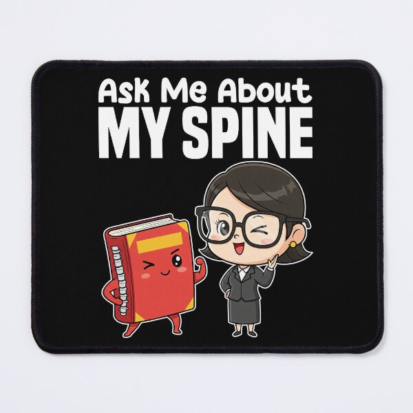 Item preview, ASK ME ABOUT MY SPINE - LIBRARIAN GIFT designed and sold by KEF Custom.