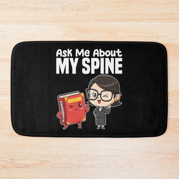 Item preview, ASK ME ABOUT MY SPINE - LIBRARIAN GIFT designed and sold by KEF Custom.