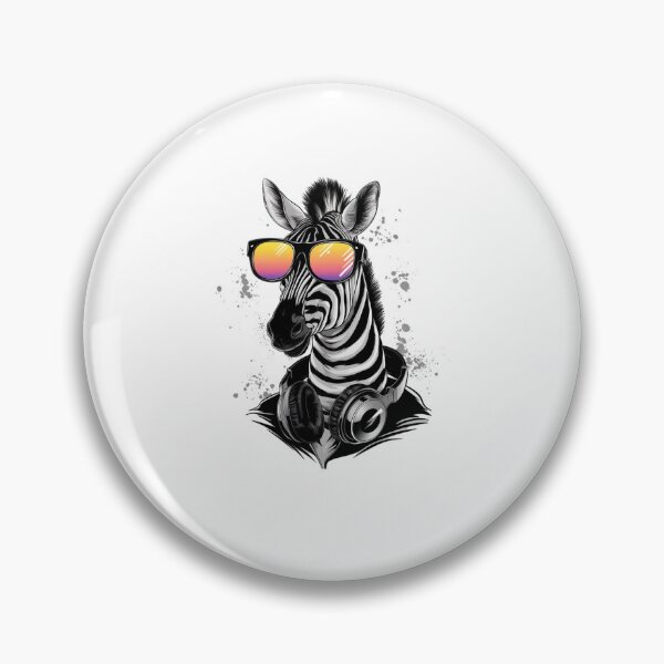 Item preview, Modern Trendy Funny Cool Zebra with Sunglasses designed and sold by SOUFIANE1991.