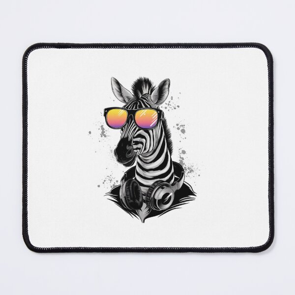 Item preview, Modern Trendy Funny Cool Zebra with Sunglasses designed and sold by SOUFIANE1991.