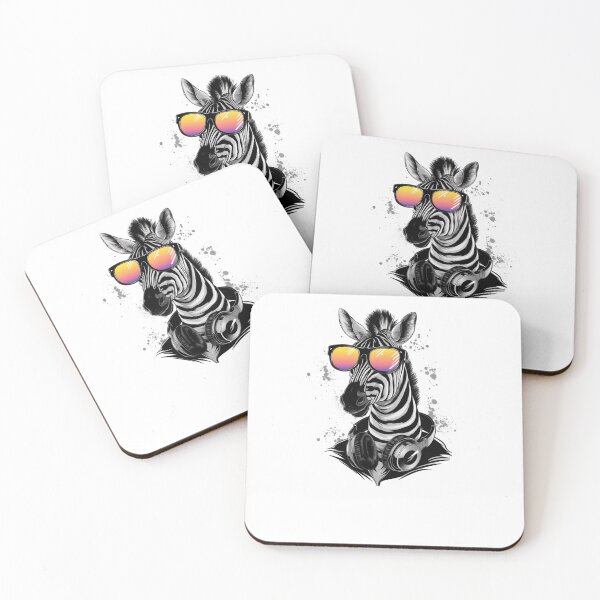 Item preview, Modern Trendy Funny Cool Zebra with Sunglasses designed and sold by SOUFIANE1991.