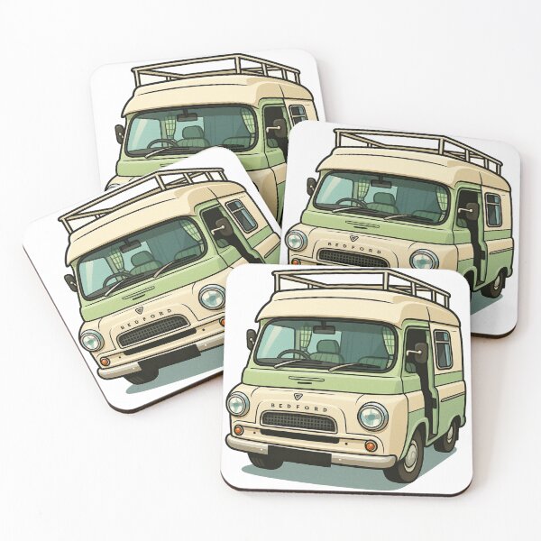 Item preview, 1960's Bedford DorMobile Green designed and sold by TheKauffieCo.