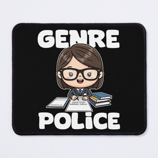 Item preview, GENRE POLICE - LIBRARIAN GIFT designed and sold by KEF Custom.