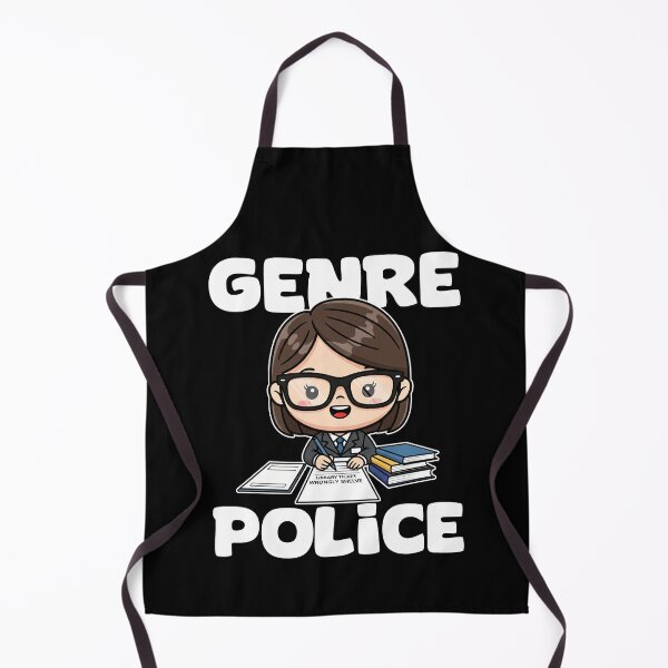 Item preview, GENRE POLICE - LIBRARIAN GIFT designed and sold by KEF Custom.