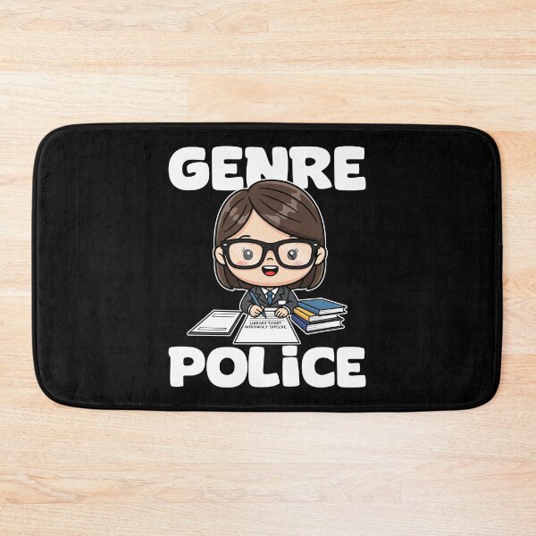 Item preview, GENRE POLICE - LIBRARIAN GIFT designed and sold by KEF Custom.