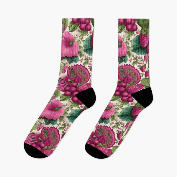 Item preview, Vibrant Floral and Fruit Seamless Pattern designed and sold by RGShirtWorks.