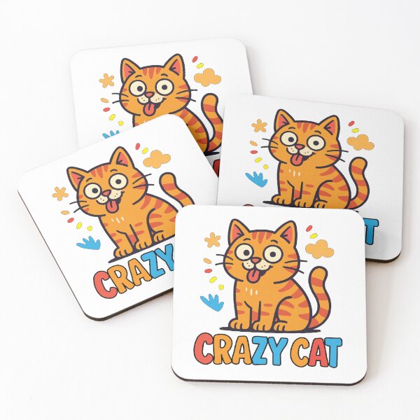 Item preview, Crazy Cat designed and sold by Mye Light Designs.