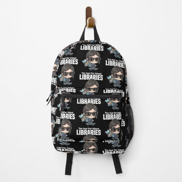 Item preview, TOO COOL FOR SCHOOL LIBRARIES - LIBRARIAN GIFT designed and sold by KEF Custom.