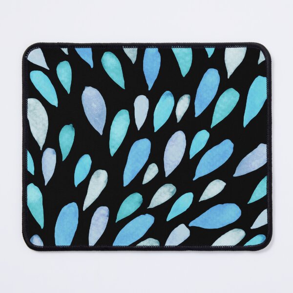 Item preview, Watercolor Happy Droplets Blue And Fresh I  designed and sold by Irina Sztukowski.