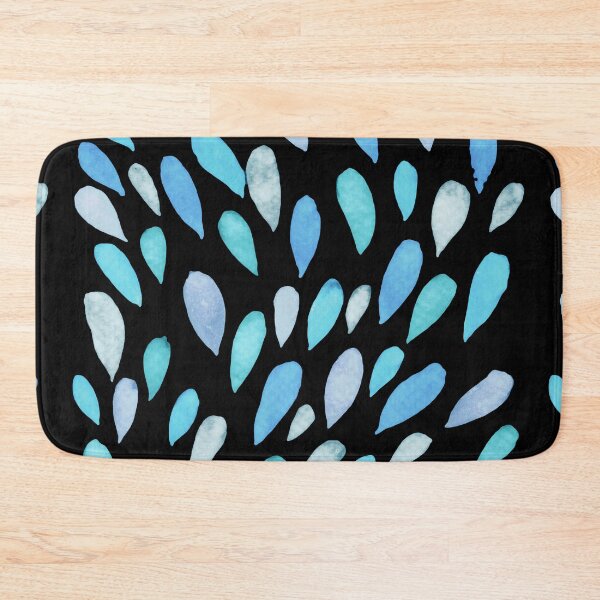 Item preview, Watercolor Happy Droplets Blue And Fresh I  designed and sold by Irina Sztukowski.