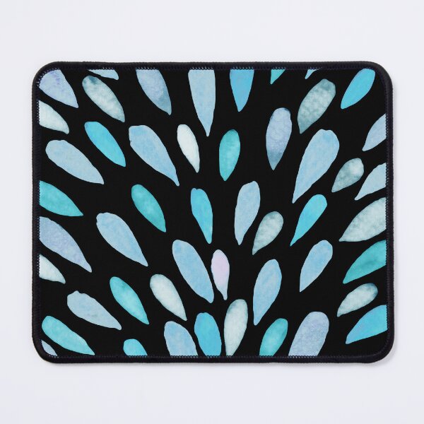 Item preview, Watercolor Happy Droplets Blue And Fresh II designed and sold by Irina Sztukowski.