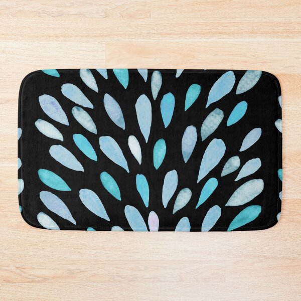 Item preview, Watercolor Happy Droplets Blue And Fresh II designed and sold by Irina Sztukowski.