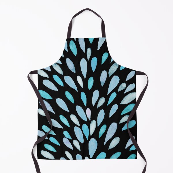 Item preview, Watercolor Happy Droplets Blue And Fresh II designed and sold by Irina Sztukowski.