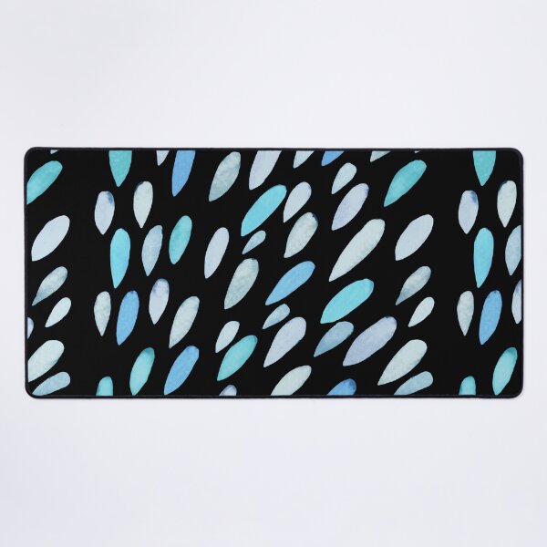 Item preview, Watercolor Happy Droplets Blue And Fresh III designed and sold by Irina Sztukowski.