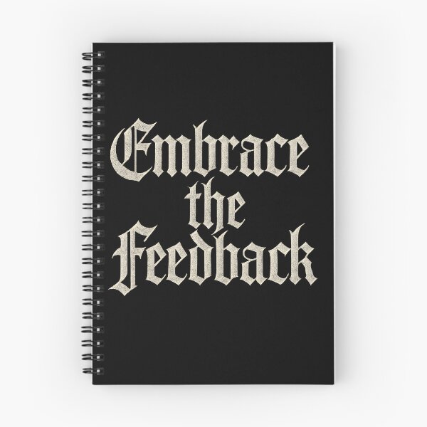Item preview, Doom Metal Gothic Design Embrace the Feedback designed and sold by Krossgor.