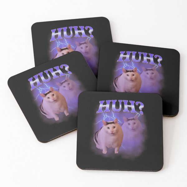 Item preview, Huh Silly Cat Meme designed and sold by OneSharkx.