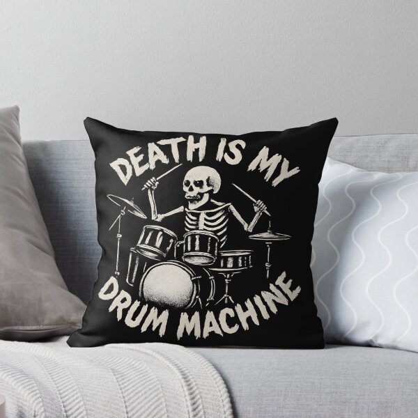 Item preview, Death Metal Slogan "Death Is My Drum Machine" designed and sold by Krossgor.