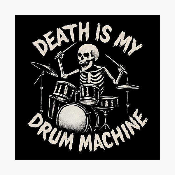 Item preview, Lema del death metal: «La muerte es mi caja de ritmos». designed and sold by Krossgor.