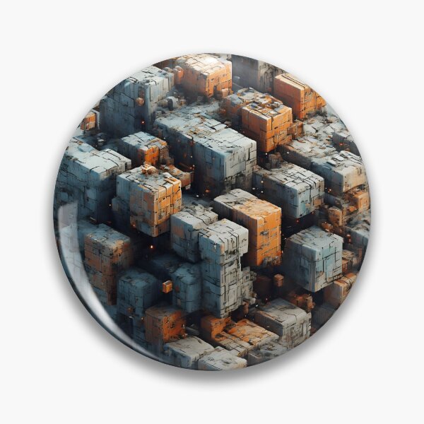 Item preview, Fractured Metropolis designed and sold by RedwaveNexus.