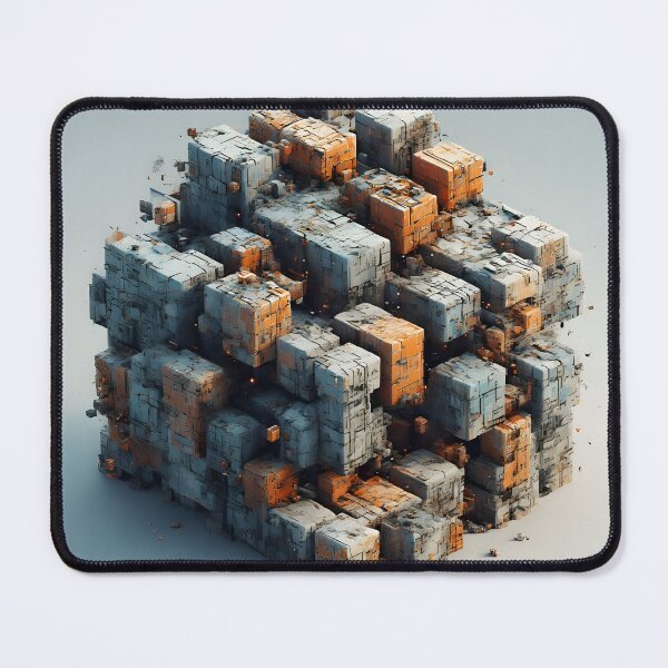 Item preview, Fractured Metropolis designed and sold by RedwaveNexus.