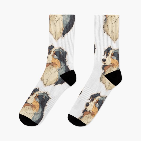Item preview, Playful Australian Shepherd Dog designed and sold by bapupa.