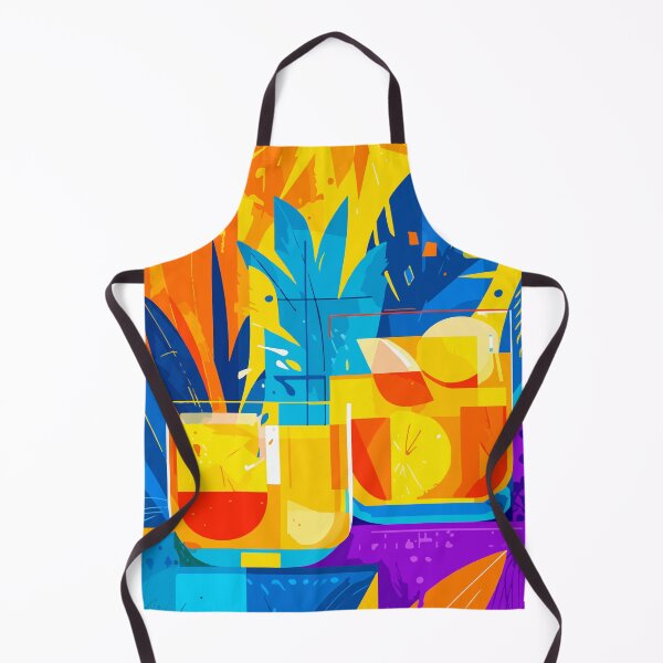Item preview, Colorful Tropical Cocktails | Modern Summer Party Vector Art designed and sold by Moss and Moon Studio.