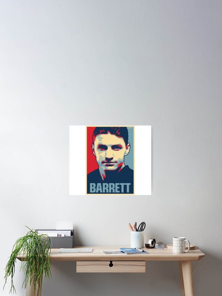 Imagen 2 de 3, Póster con la obra Barrett, diseñada y vendida por DAFTFISH.
