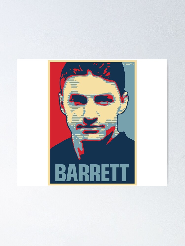 Imagen 1 de 3, Póster con la obra Barrett, diseñada y vendida por DAFTFISH.