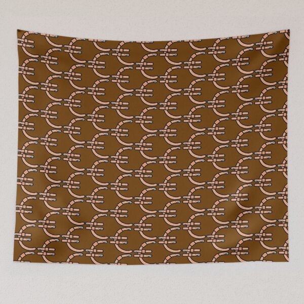 Item preview, Weird creepy worms with teeth forming a Euro symbol designed and sold by spoop-n-save.