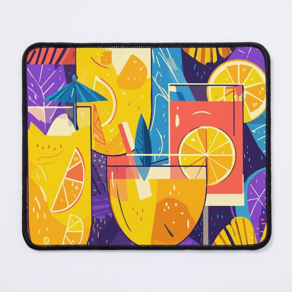 Item preview, Colorful Tropical Cocktails | Modern Summer Party Vector Art designed and sold by Moss and Moon Studio.