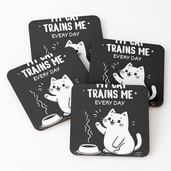 Item preview, My Cat Trains me every day designed and sold by Code Pet sometimes Sleep.