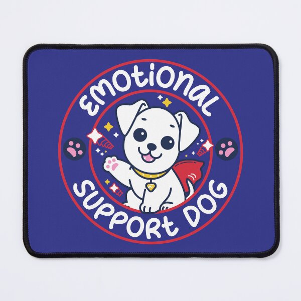 Item preview, Emotional Support Dog - Super Dog Hero designed and sold by therocketman.