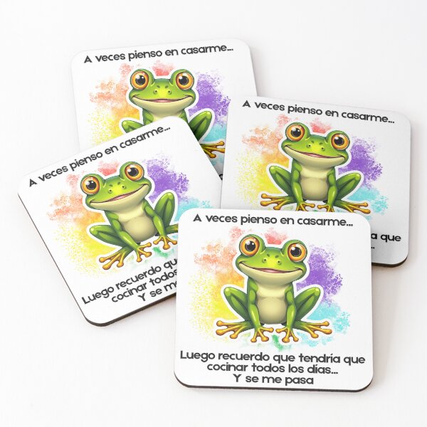Item preview, "Funny frog phrase" or "Animal humor with a sarcastic message" designed and sold by CreativaMenteRD.