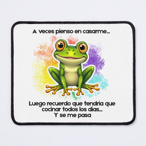 Item preview, "Funny frog phrase" or "Animal humor with a sarcastic message" designed and sold by CreativaMenteRD.