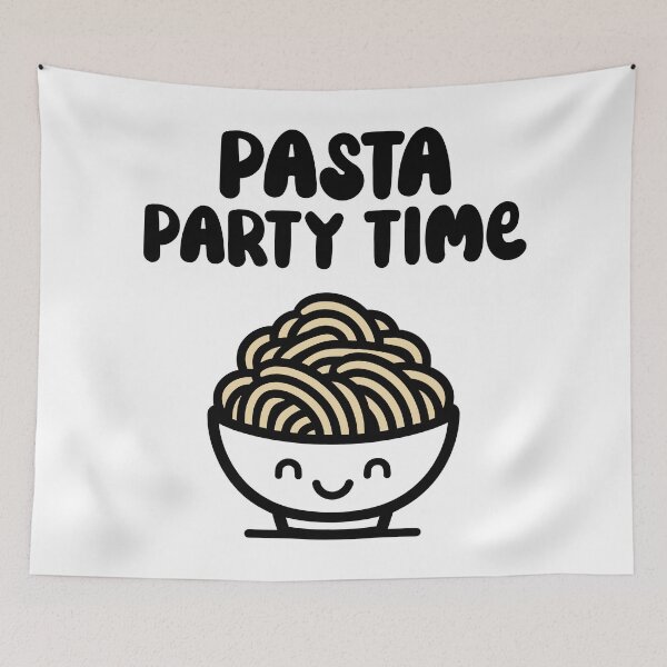 Item preview, Pasta party time designed and sold by PaulSDesign.