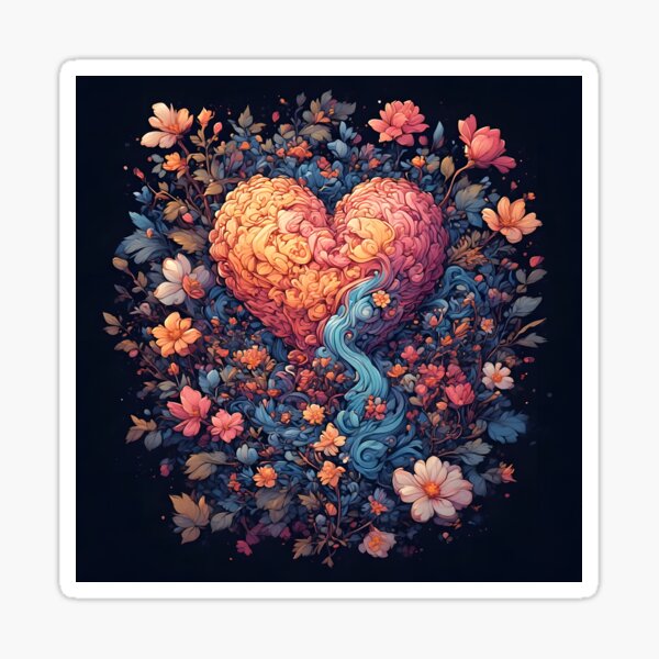 Item preview, Blossoming Heart designed and sold by RedwaveNexus.