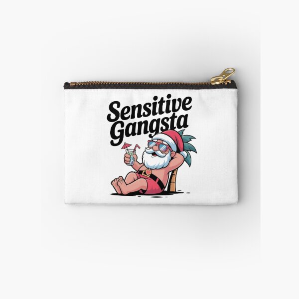 Item preview, Sensitive Gangsta - Funny Beach Santa designed and sold by GRABAPSHOP.