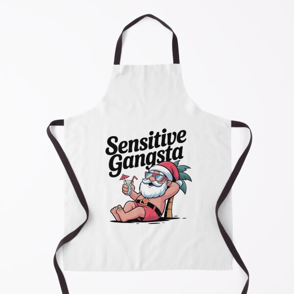 Item preview, Sensitive Gangsta - Funny Beach Santa designed and sold by GRABAPSHOP.