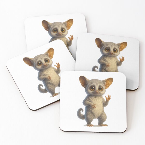 Item preview, Cute Bush Baby | Adorable Lemur Art for Nature Lovers designed and sold by NeonCore.