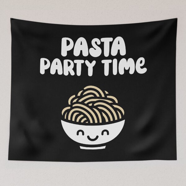 Item preview, Pasta party time designed and sold by PaulSDesign.