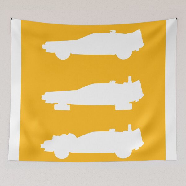 Item preview, Vintage Classic Car Delorean Retro designed and sold by PrintCarClub.