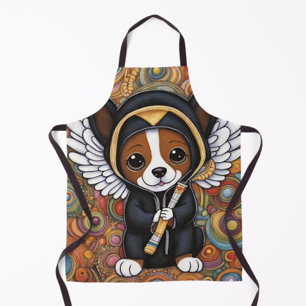 Item preview, Puppy as an Angel with wings Playing a Flute designed and sold by Colin Bentham.