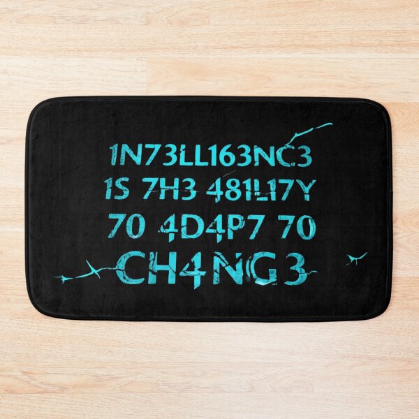 Item preview, Intelligence is the ability to adapt to change designed and sold by FaithGear7.