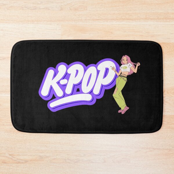Item preview, Big sign K-pop and a girl anime designed and sold by DżodżoJoy.