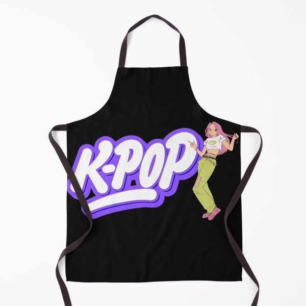 Item preview, Big sign K-pop and a girl anime designed and sold by DżodżoJoy.