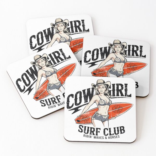 Item preview, Cowgirl Surf Club Ridin' Waves & Horses designed and sold by Jcat7.