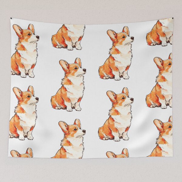Item preview, Playful Corgi Dog designed and sold by bapupa.