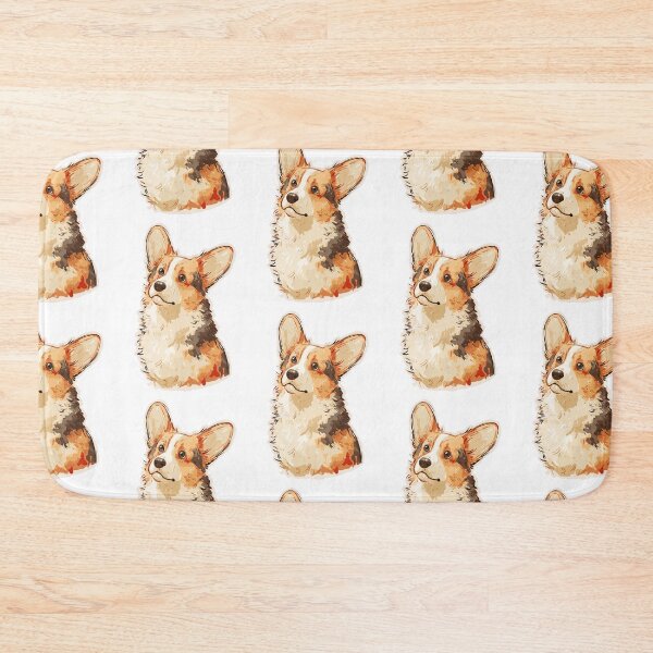 Item preview, Fluffy Corgi Dog designed and sold by bapupa.