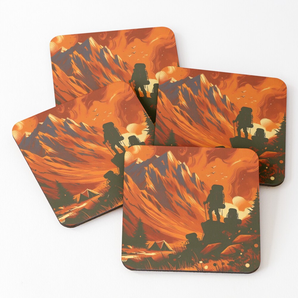 Item preview, Coasters (Set of 4) designed and sold by GraphicsClub.